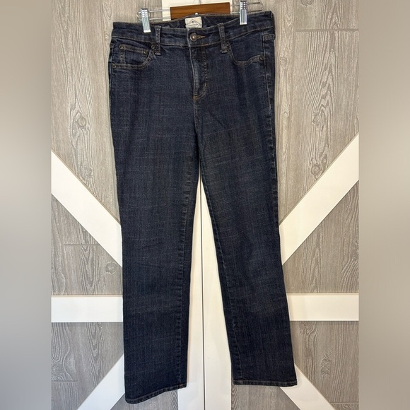 B6.6 St. John's Bay Womens Mid Rise Straight Leg Jean 6 - Picture 7 of 12
